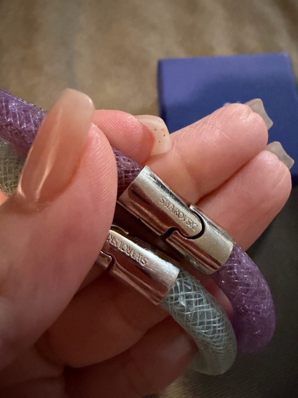 Swarovski Mint Stardust Bracelet - Picture 2 of 4